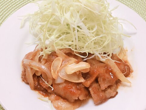 豚肉の黒糖生姜焼き✧˖°キャベツに巻いて✧˖°